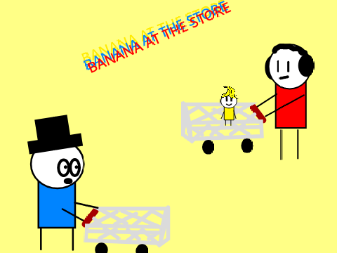 Banana at the store #trending #all