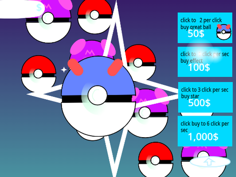 pokeball clicker