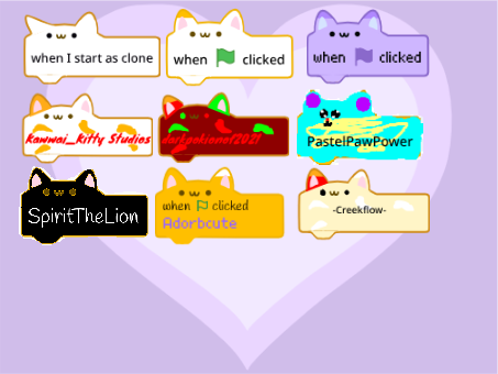 Add yourself as a a cute Cat Block :) remix