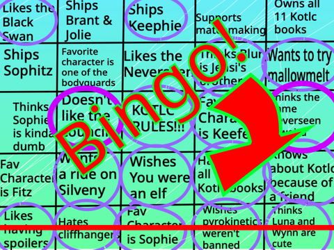 Kotlc Bingo!