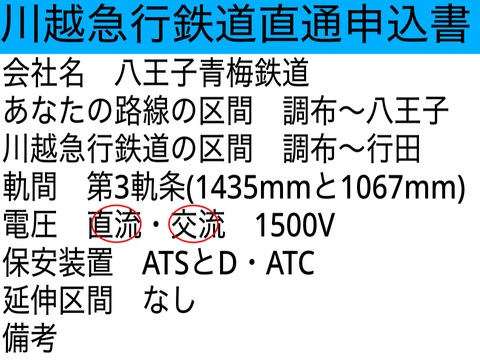 川越急行鉄道直通申込書 remix-3