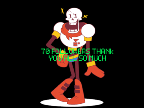 70 FOLLOWERS!!!!!