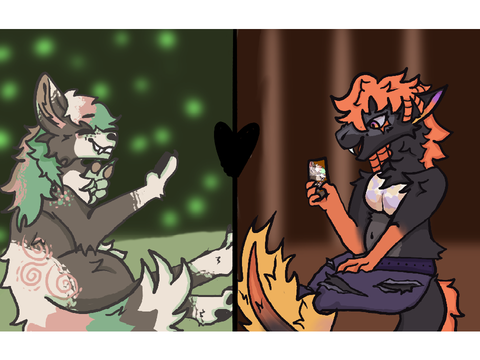  ★AT★ Rosie + Panu for @Foxiconic!