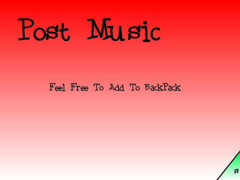 Post Music (Request From Forum Page)