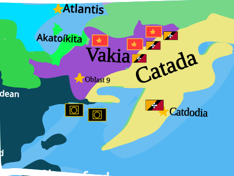Vakia VS Catada + Prussian Republic [FRP death match]
