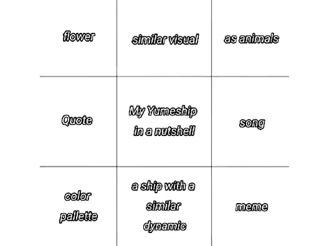 My Yumeship(s) in a nutshell :b remix