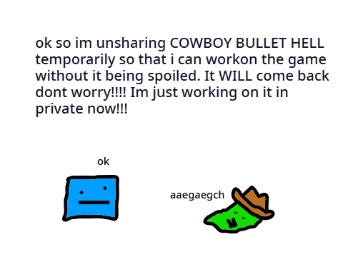 ABOUT "COWBOY BULLET HELL"
