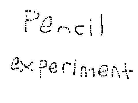 Pencil experiment