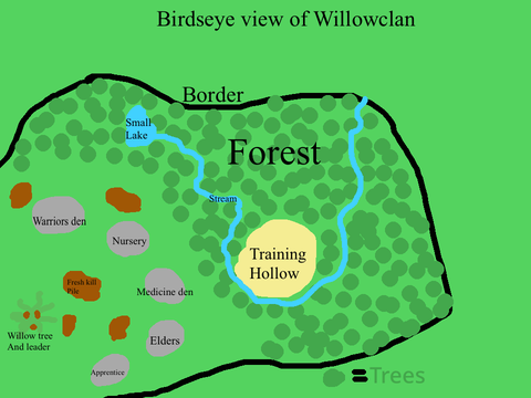 Willowclan map