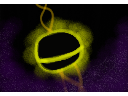 black hole art