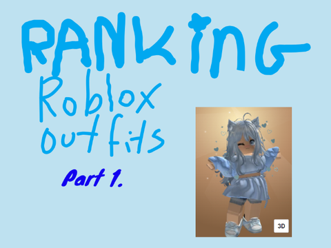 ranking roblox avatars! (pt 1.)