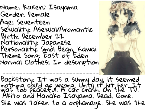 Kakeru Isayama ~ OC