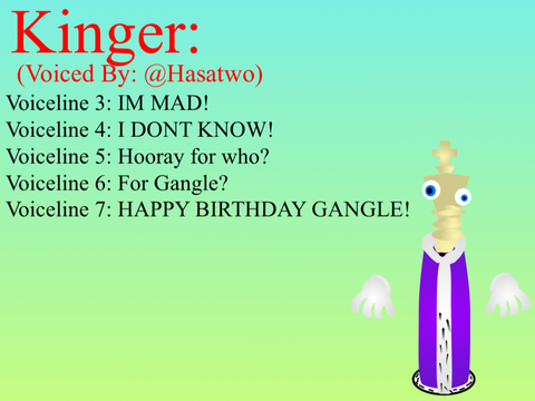 All the other Kinger Lines :3