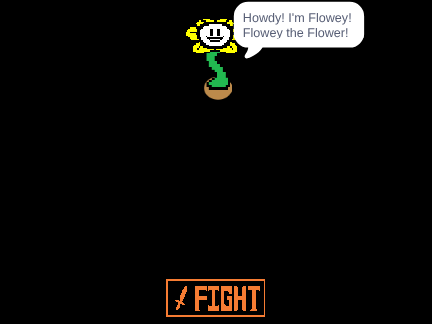 flowey fight (Undertale) 