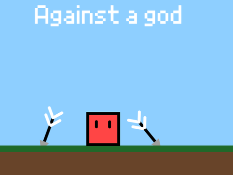 Against a god