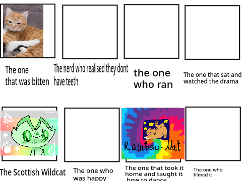 Someone was bitten by a wildcat! Who r u?? remix remix