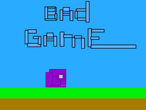 Bad game...