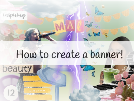How to create a banner!