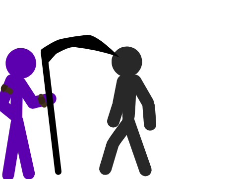 scythe vs random guy