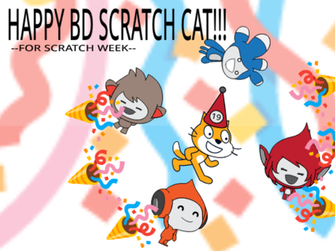 HAPPY BD SCRATCH CAT!!! (for scratch week)