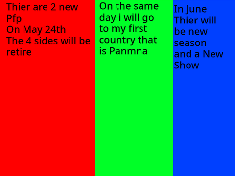 A announcement