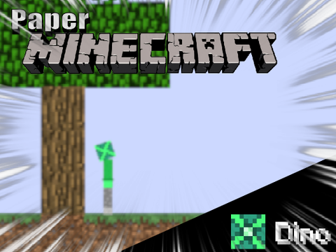 Paper Minecraft | Dino Edition
