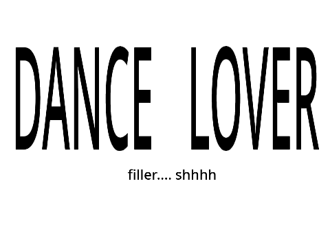 DANCE LOVER meme filler