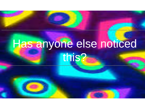 Something I noticed in TADC