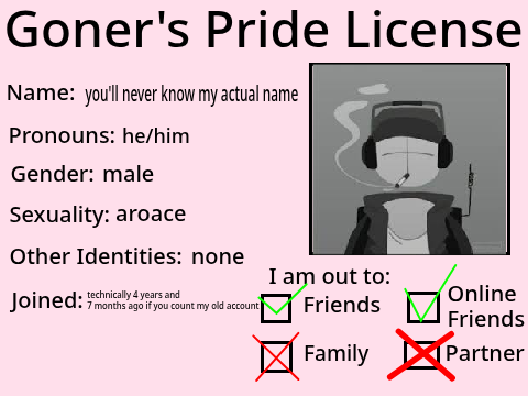 My Pride Lisense 