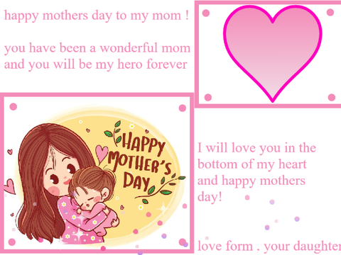 Happy mothers day! 