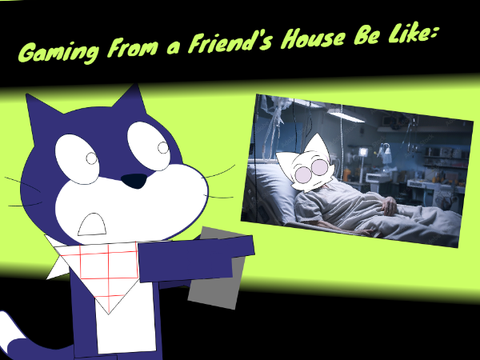 Gaming From a Friend's House Be Like: #Animations#Stories#All