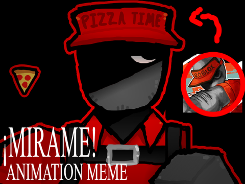୨୧ mirame animation meme pizza game