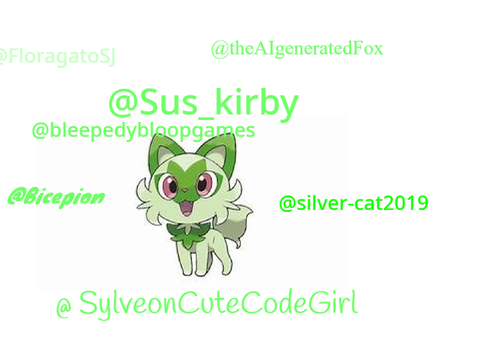 Sign if Sprigatito is your favorite gen 9 starter remix