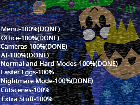 Coder Nightmares Progress