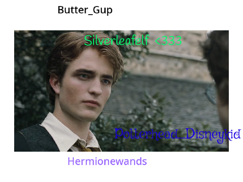 ❤️Sign if you love Cedric Diggory ❤️ remix