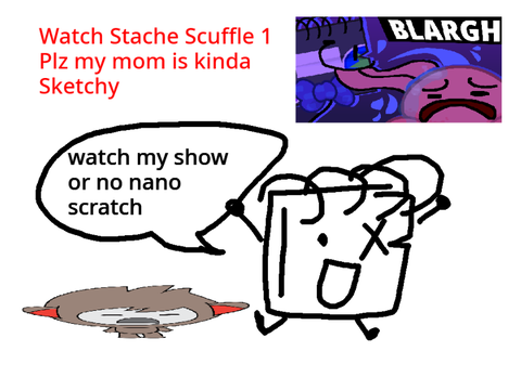 WATCH STACHE SCUFFLE