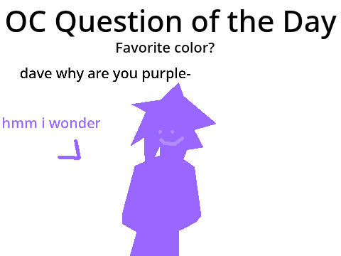 OC Question of the Day (5) 