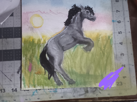 Painting of a horse