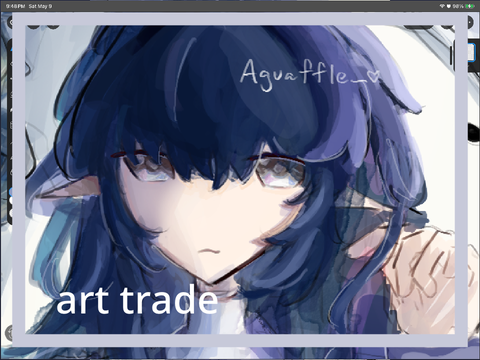 blue