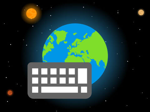 Planet Clicker Typing / 地球タイピングゲーム
