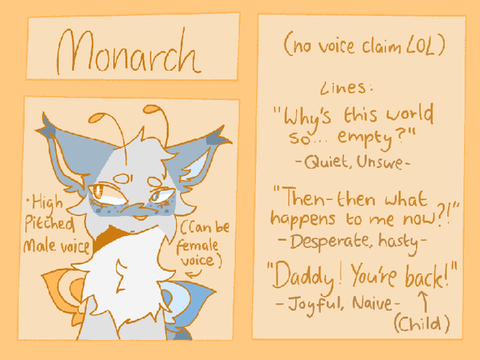 Metamorphosis monarch voice recording