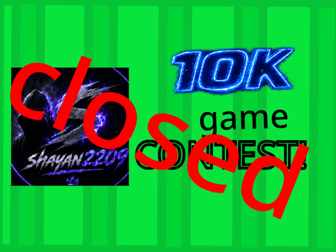  Game Contest! closed