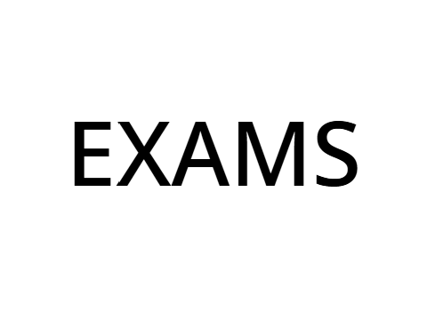 Exams tomorrow