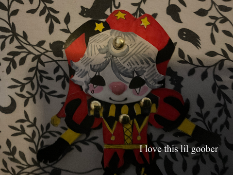 MINI ME (chibi Pierrot paper doll)