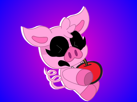 Hey CatNap Can I Here An Apple! (Smiling critters meme)