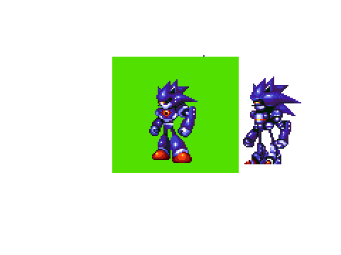 SMBZ Master Mecha Sonic Redesign concept