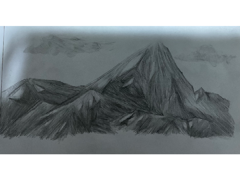 Mountains Drawing
