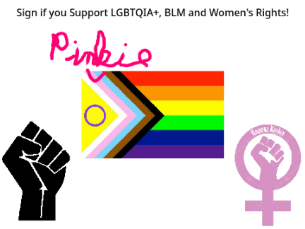 Sign if you Support LGBTQIA+, Civil Rights and Women's Rights! remix