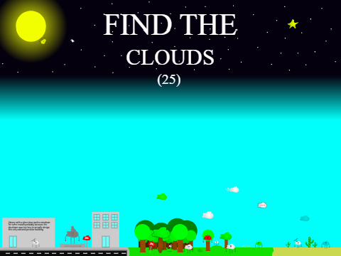 Find The Clouds (25) {V0.4}