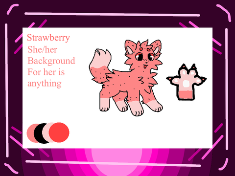 Strawberry entry (with bio)